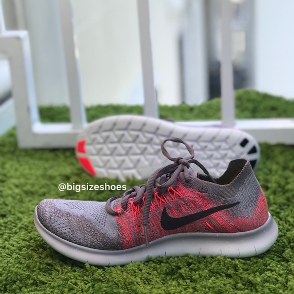 NWT Nike Free Rn Flyknit VIOLET Fog WMNS - Picture 7 of 7